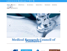 Tablet Screenshot of mrcz.org.zw
